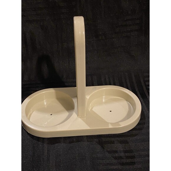 Vintage Gemco Cream and sugar set with caddy and sugar spoon - Picture 6 of 8